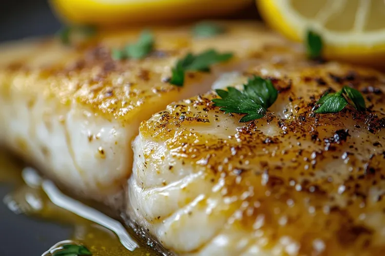 Tilapia with lemon and spices