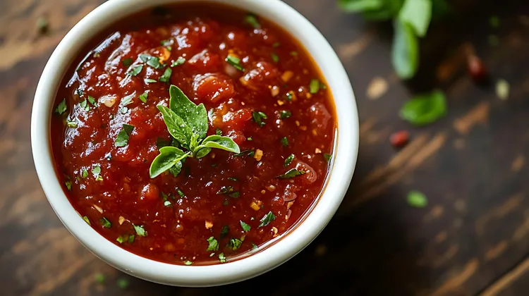 Spicy roast tomato salsa