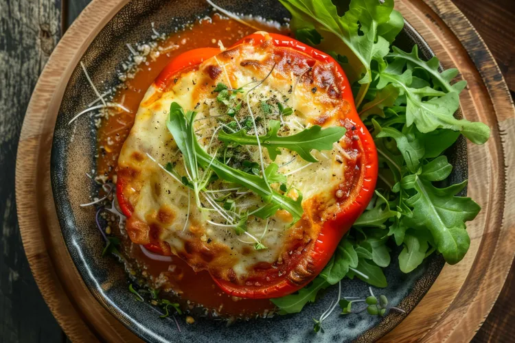 Stuffed capsicum