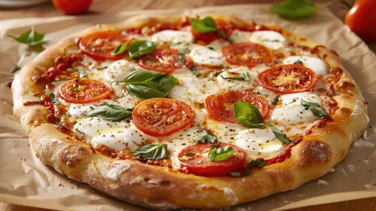 Tomato pizza