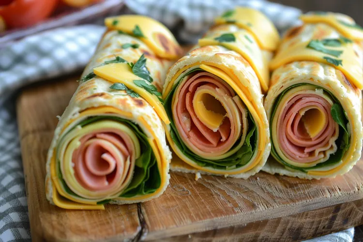 Turkey, spinach and cheddar wrap