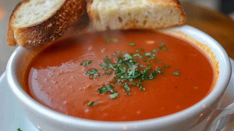 Vegan tomato soup