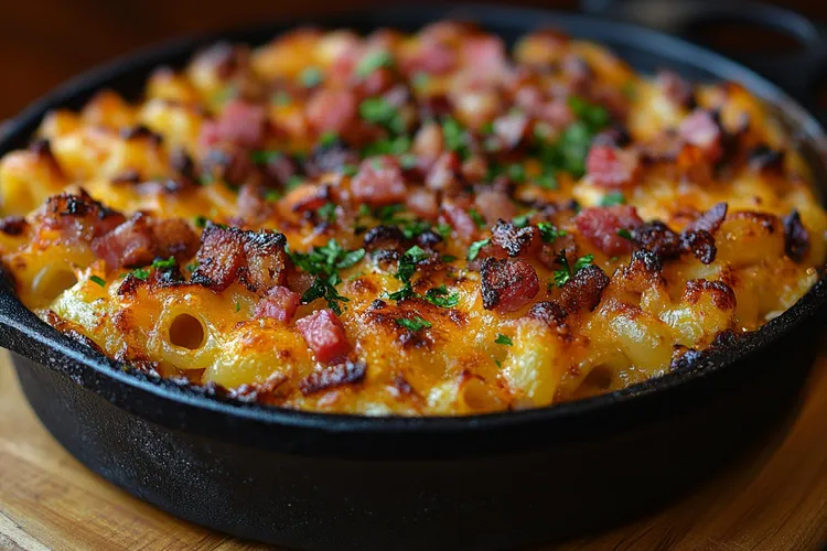 Bacon mac and cheese