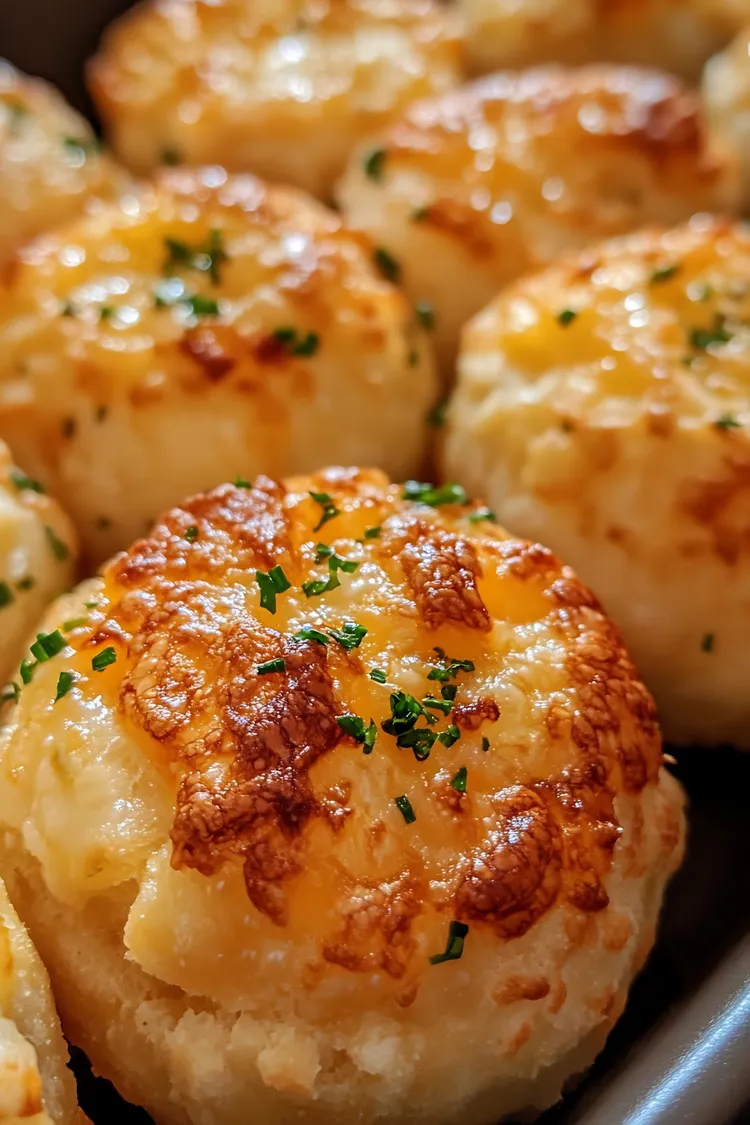Caramelised onion and cheddar damper rolls