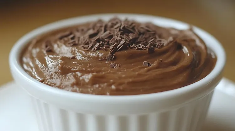 Caramilk baked custard