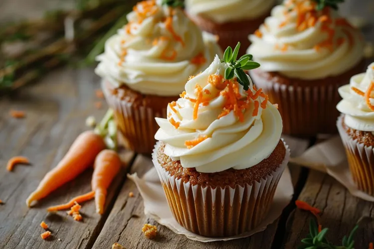 Carrot cupcakes