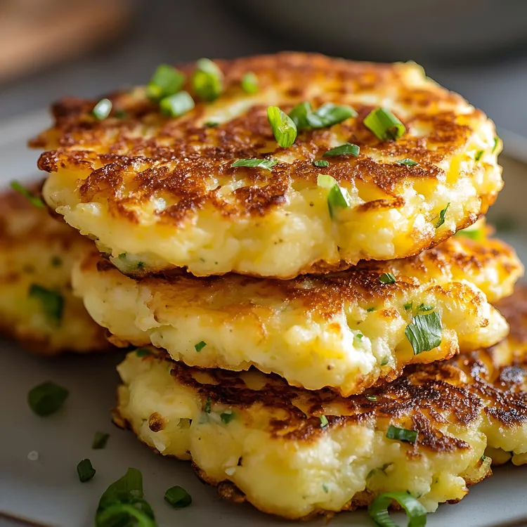 Cauliflower cheddar fritters