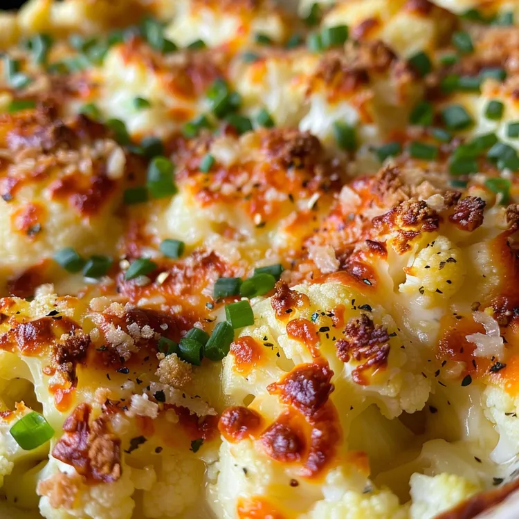 Cauliflower mornay with cheese