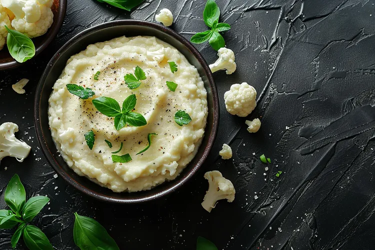 Cauliflower puree