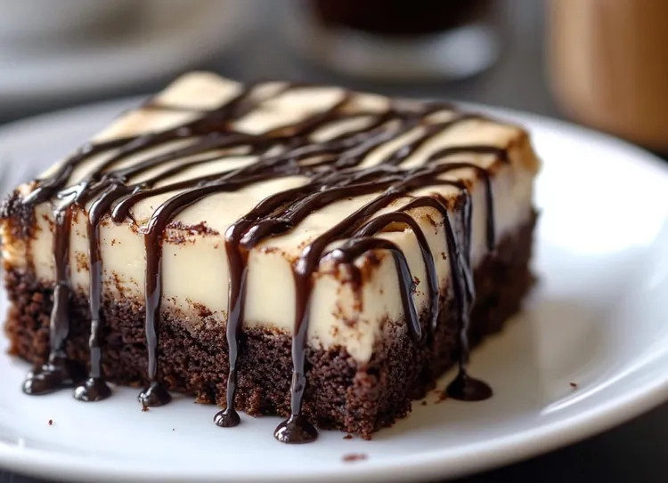Cheesecake brownie