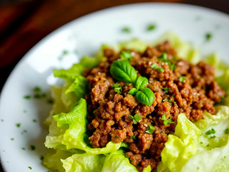 Chilli mince beef with basil