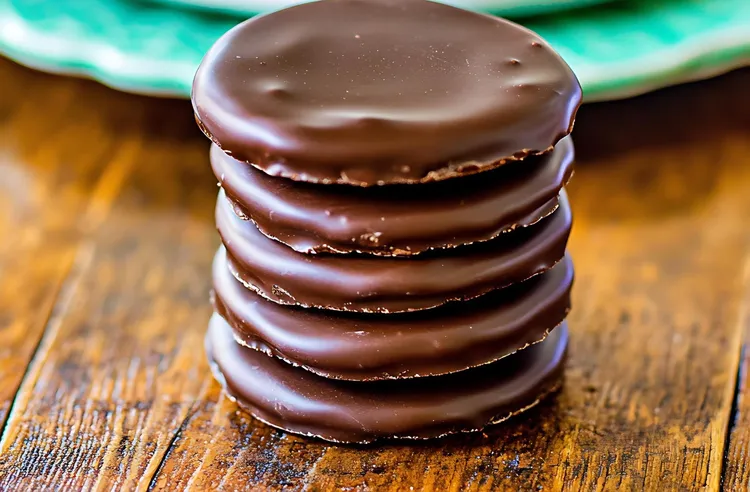 Chocolate mint cookies