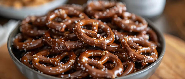 Chocolate pretzels