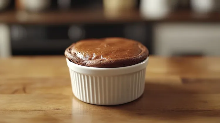 Chocolate souffle pudding