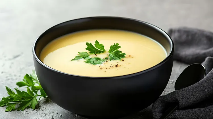 Cream of cauliflower soup
