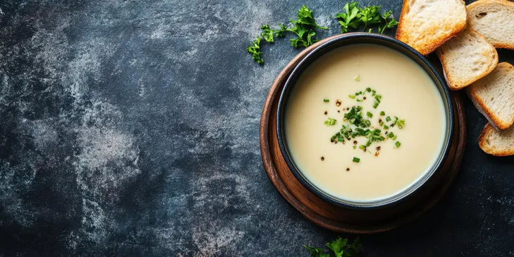 Cream of cauliflower soup