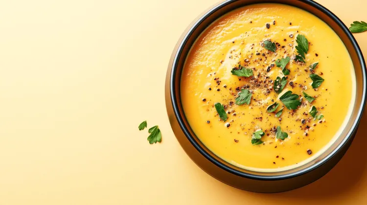 Curried cauliflower soup