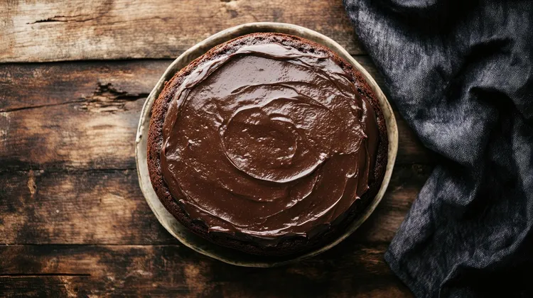 Delicious chocolate cake