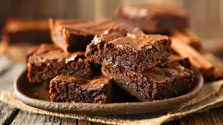 Fudgy brownie cake