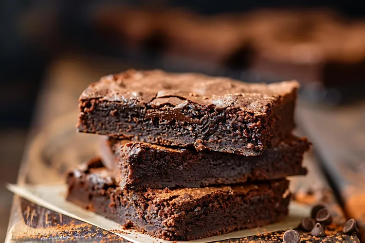 Gingerbread brownies