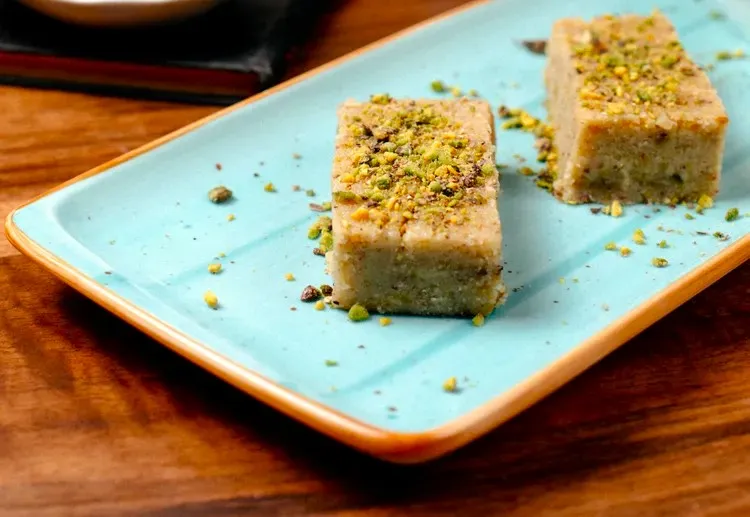 Gluten-free baklava semifreddo
