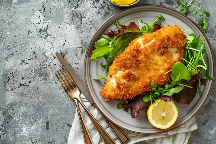 Herb-crumbed fish fillets