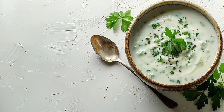Herb yoghurt sauce