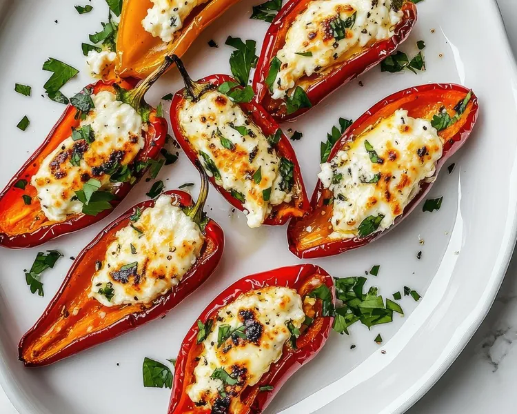 Hot and spicy stuffed chillies