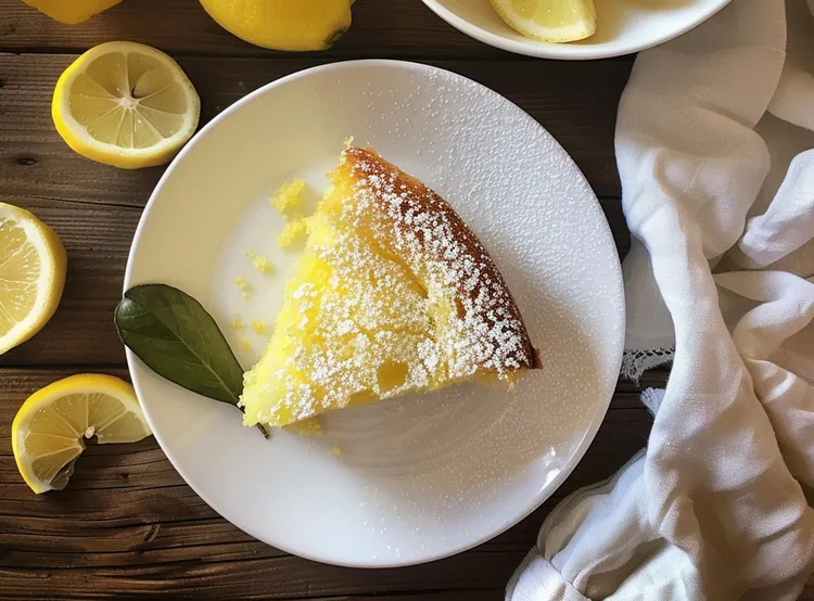 Lemon and olive oil cake