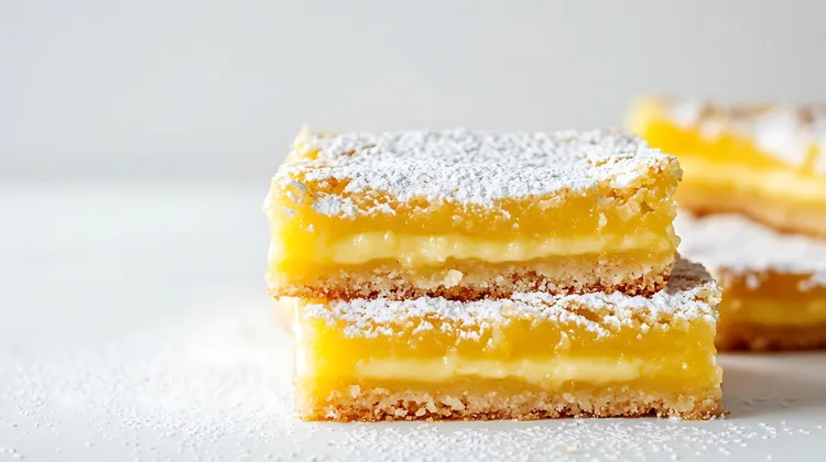 Lemon brownies