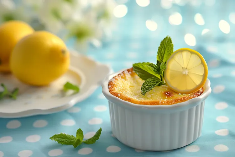 Lemon delicious pudding