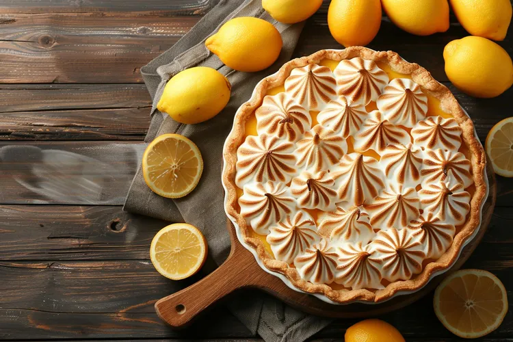 Lemon meringue pie