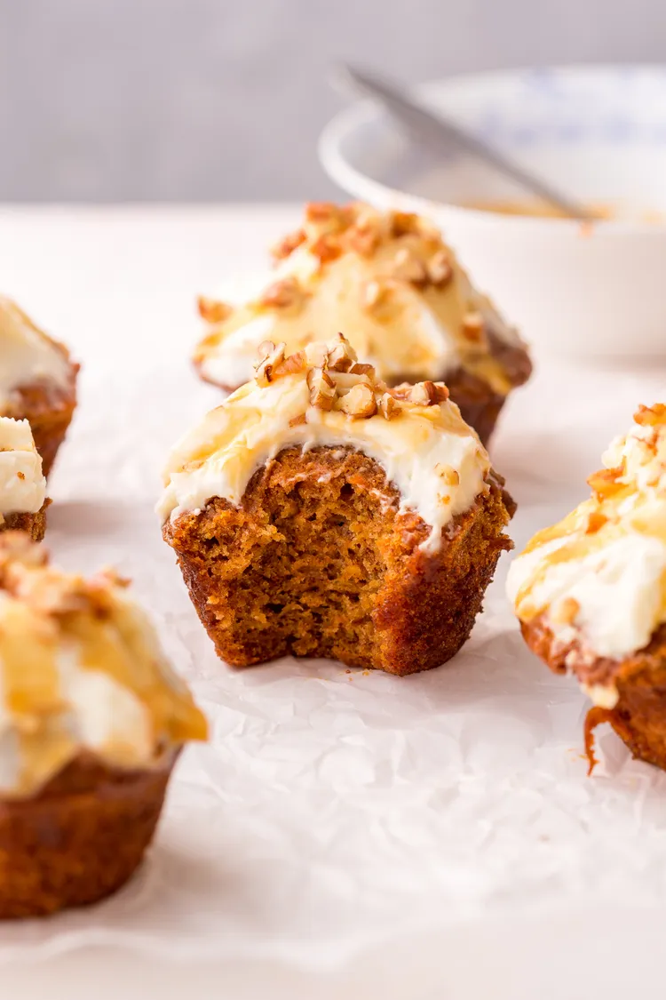 Mini carrot cakes