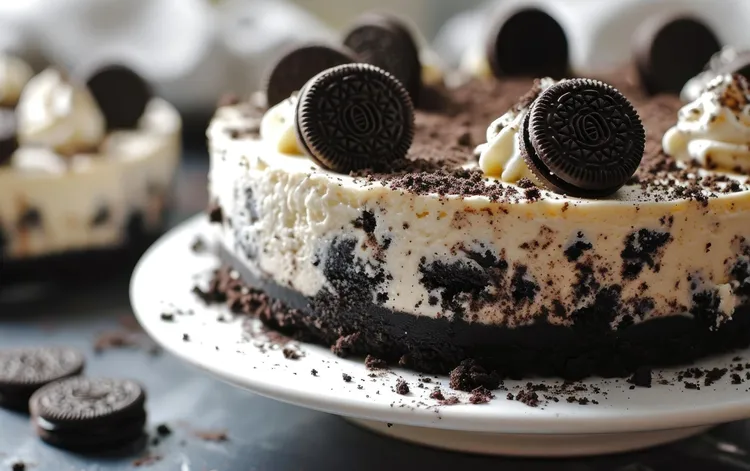 No-bake oreo cheesecake