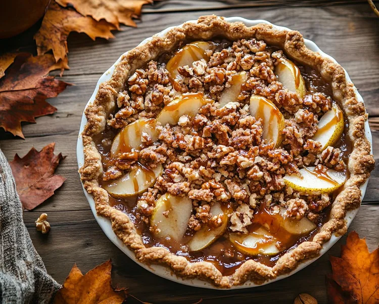 Quick caramelised apple tart