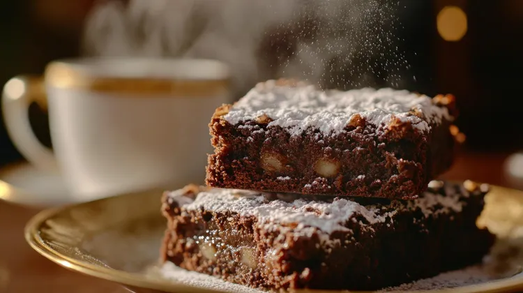 Rich chocolate brownies