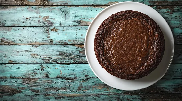 Rich chocolate cake