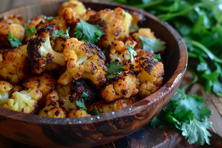Roasted spiced cauliflower