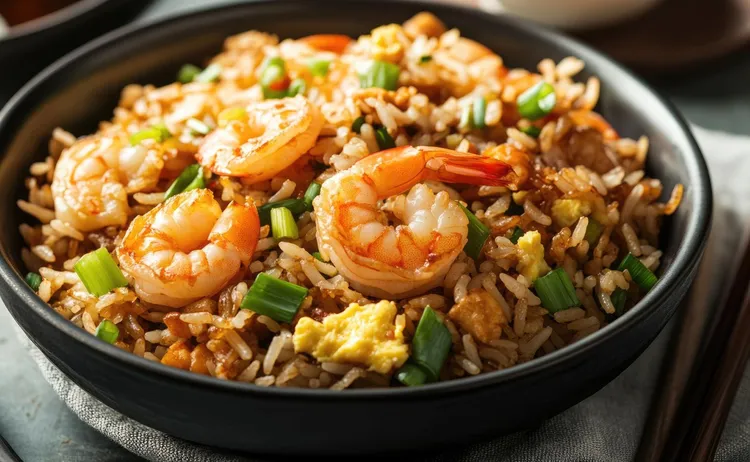 Shrimp fried rice