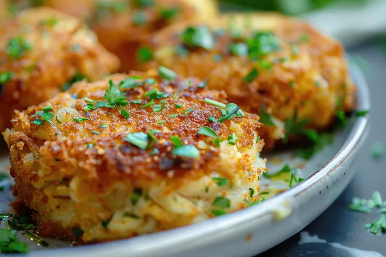 Spicy cauliflower fritters