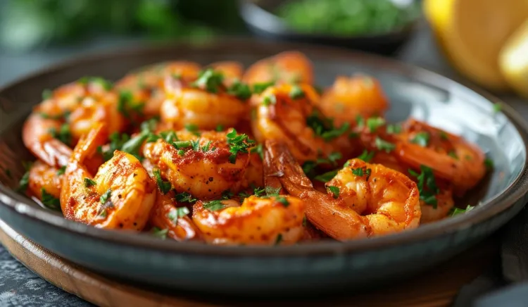 Sweet chilli honey shrimps