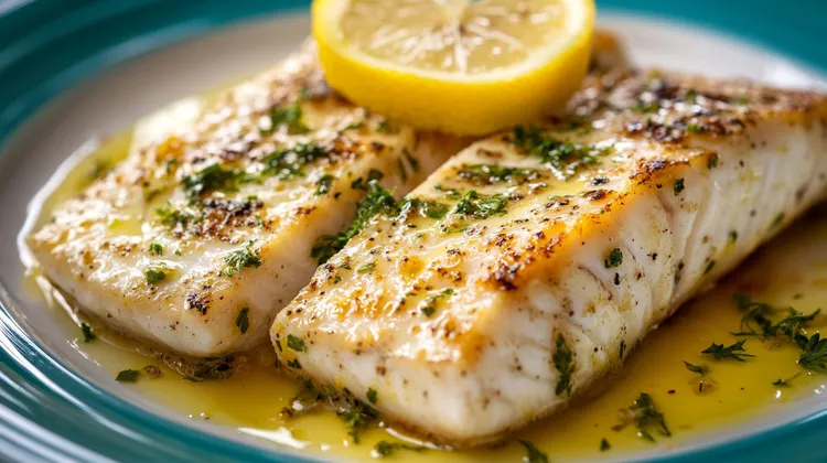 Sweet soy and ginger fish