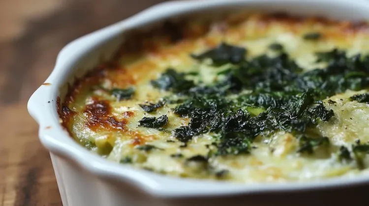 Baked herbed ricotta