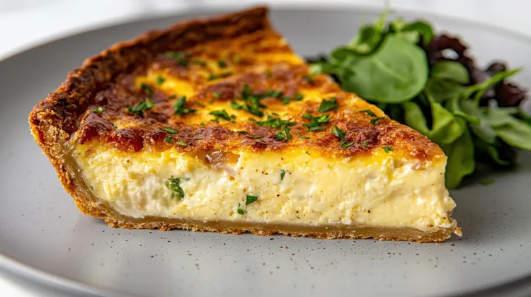 Baked ricotta tart