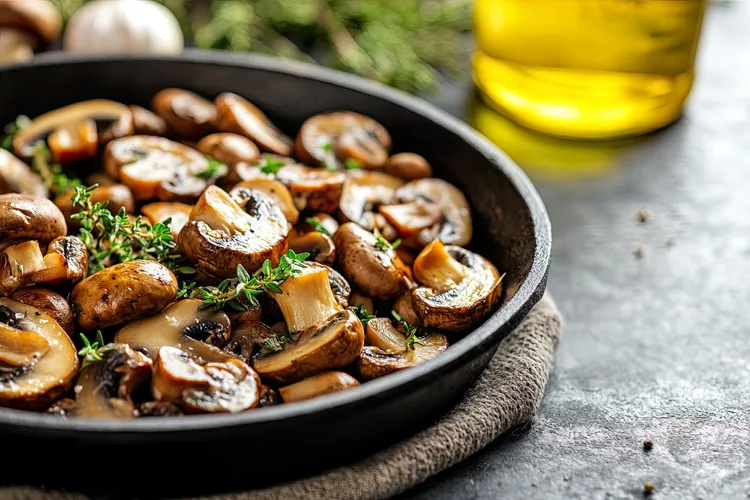 Balsamic mushrooms
