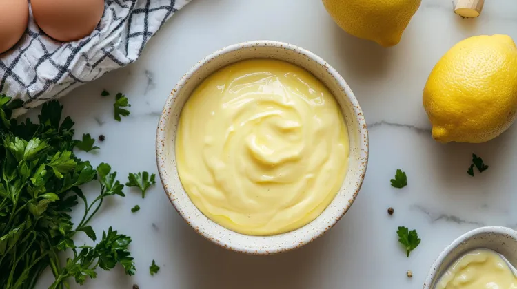 Basic hollandaise sauce