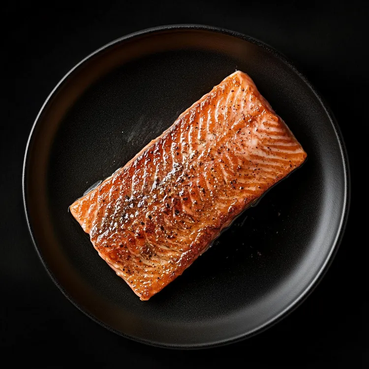 Mustard-glazed brown sugar salmon