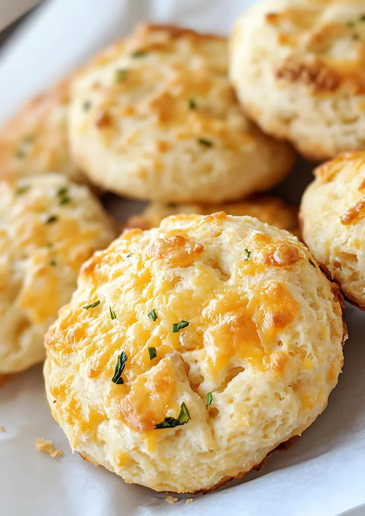 Cheddar garlic herb biscuits