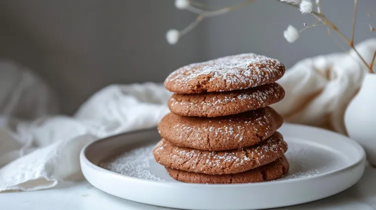 Chocolate and cream biscuits