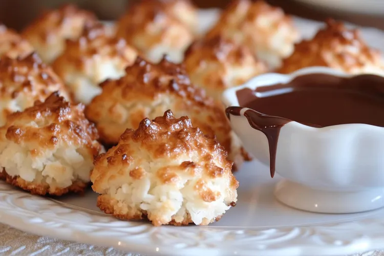 Chocolate macaroons